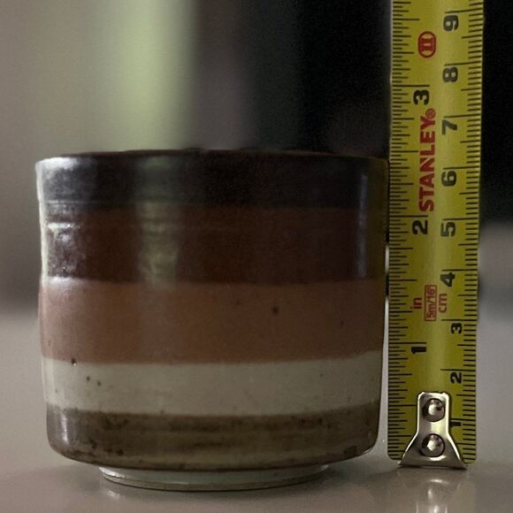 Ceramic/Pottery Saki, Tea, Planter, Espresso Cups - Set of 4 - Picture 4 of 5